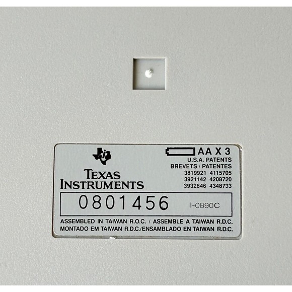 Texas Instruments Desktop Calculator Paper-Free TI-5128 + AC Adapter Works Great - Picture 11 of 13